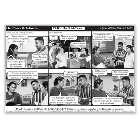 "Un paso adelante" Novela strip (A Step Forward) "Un paso adelante" Novela strip (A Step Forward)