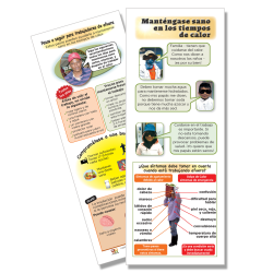 Heat Illness Prevention Bookmark