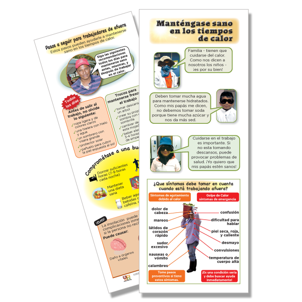 Heat Illness Prevention Bookmark Heat Illness Prevention Bookmark