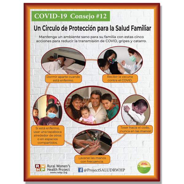 COVID #12: Un Circulo de Protección para la Salud Familiar --- Build a Wall of Protection for your Family's Health
