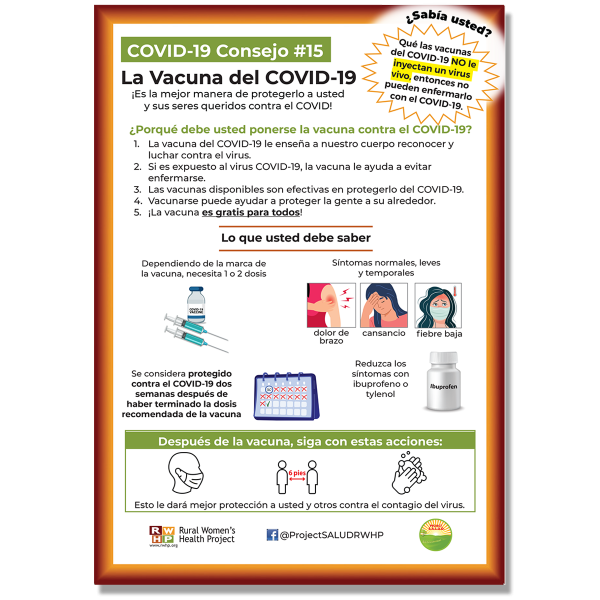 COVID #15: La Vacuna del COVID-19 sin mitos --- The COVID-19 Vaccine without myths
