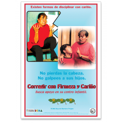 Corregir Con Firmeza y Cariño Poster (Positive Discipline with Love) - Spanish