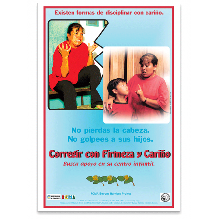 Corregir Con Firmeza y Cariño Poster (Positive Discipline with Love) - Spanish Corregir Con Firmeza y Cariño Poster (Positive Discipline with Love) - Spanish