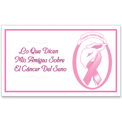 Lo que dicen mi comadre sobre el cáncer del seno (What my best friend says about breast cancer)