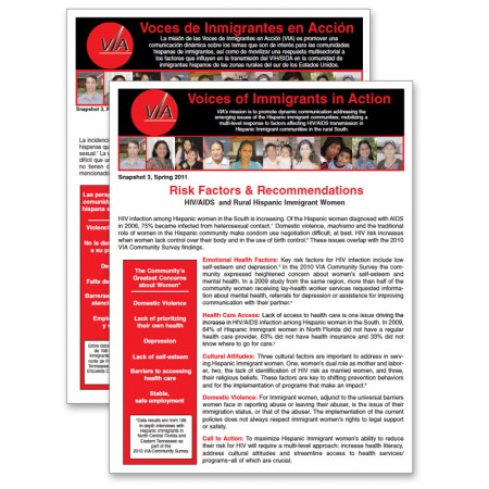 Focus on the Women / <i>Enfoque de género (la mujer) Fact Sheet Focus on the Women / <i>Enfoque de género (la mujer) Fact Sheet