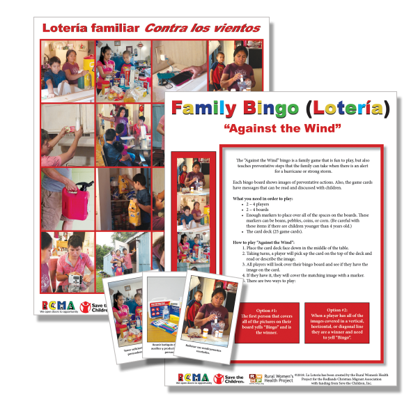 Lotería familiar - Contra los vientos / Family Bingo - Against the Wind