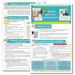 5 Pasos for Your Protection / 5 pasos de protección