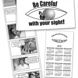 Take care of your eyes! - English pocket brochure for men and women