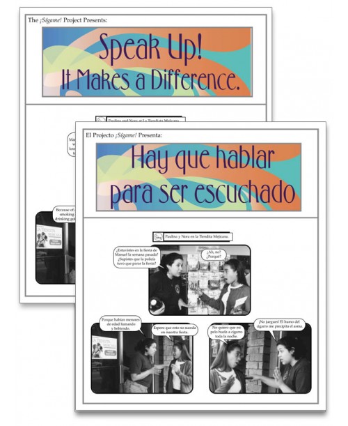 Hay que hablar para ser escuchado (Speak Up! It Makes a Difference) Fotonovela Hay que hablar para ser escuchado (Speak Up! It Makes a Difference) Fotonovela