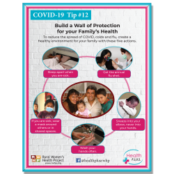 COVID #12: Un Circulo de Protección para la Salud Familiar --- Build a Wall of Protection for your Family's Health
