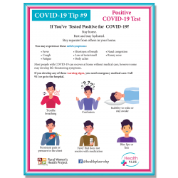 COVID #9: Prueba positiva de COVID-19 --- Positive COVID-19 Test