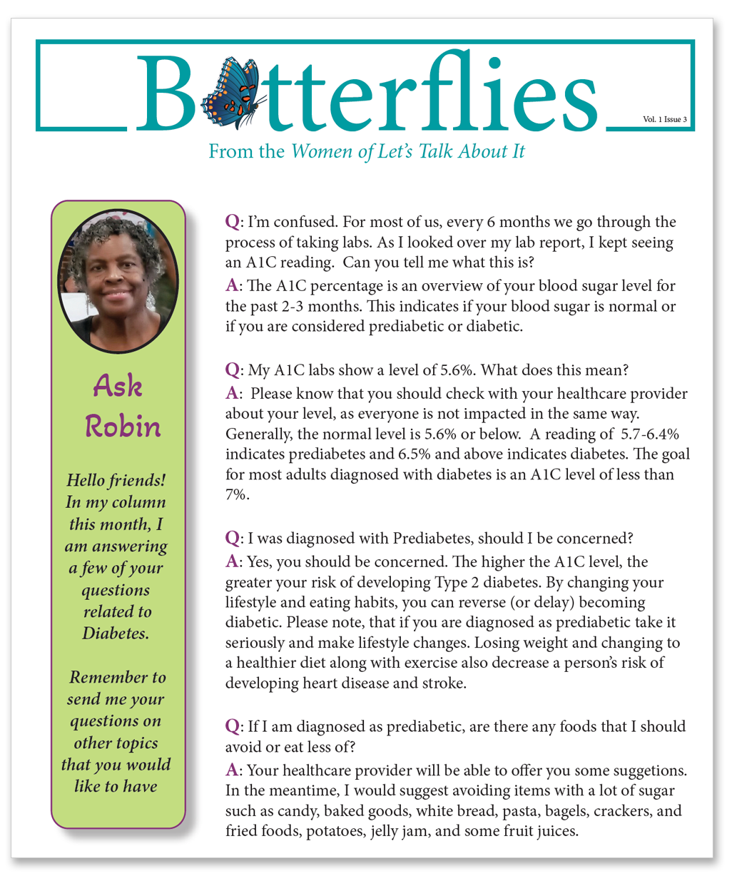 Butterflies Newsletter 3
