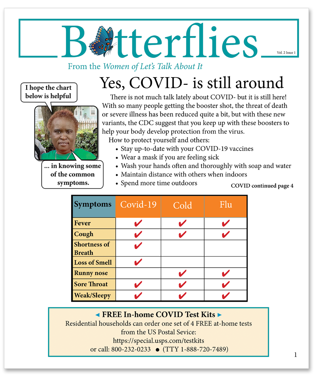 Butterflies Newsletter 4